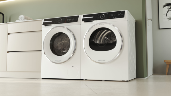 Serie 8 Waschmaschine und Serie 8 Trockner: Exklusiv-Geräte