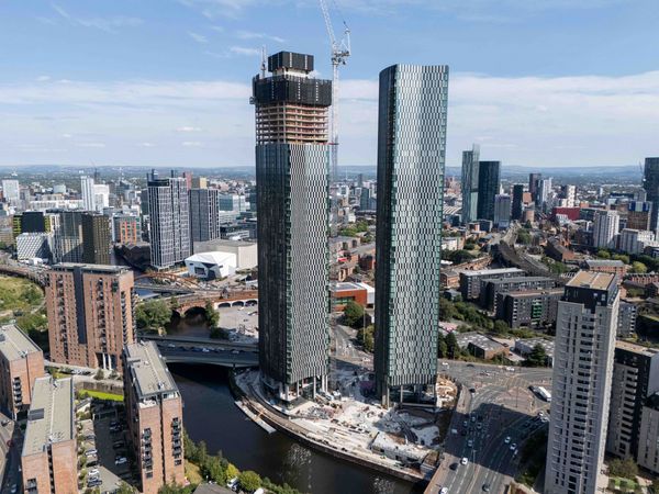 Renaker Vista River Gardens aerial view