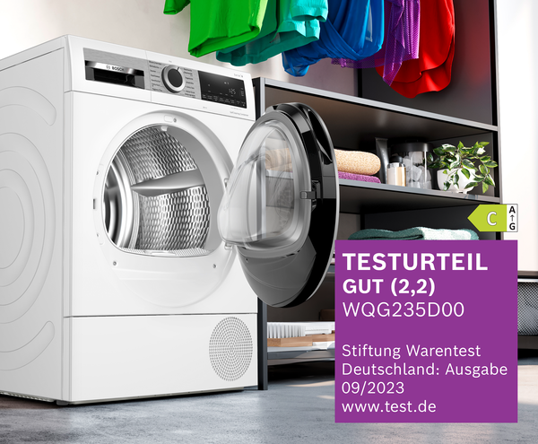 Bosch Wäschetrockner WQG235D00 mit Energieeffizienzklasse C