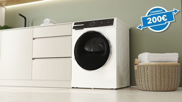Asciugatrici Serie 8: ricevi un cashback di 200 euro