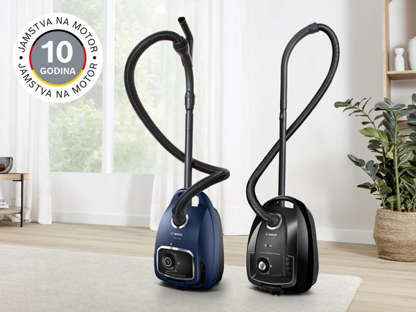 MyBosch: 10-godišnje jamstvo za motor za Bosch usisavače.