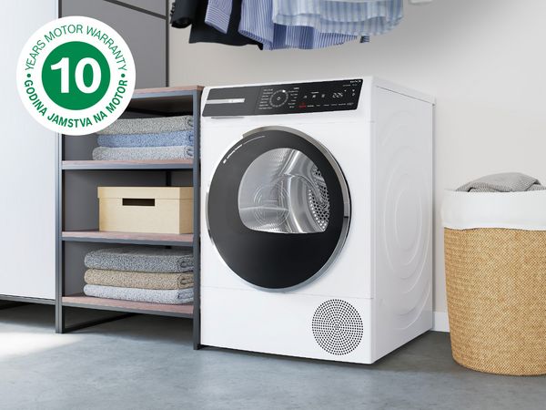 Bosch jamstvo od 10 godina na motor za dugotrajan rad uređaja 