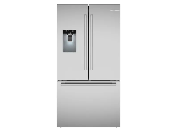 front product shot of bosch stainless steel refrigerator B36CD10ENS