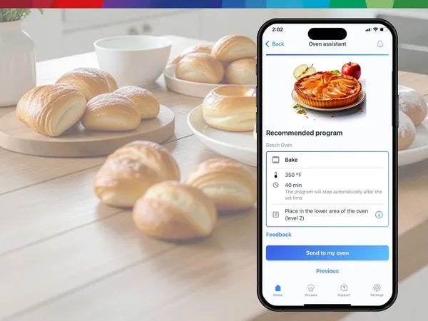 Bosch Smart Oven Assistant Home Connect
