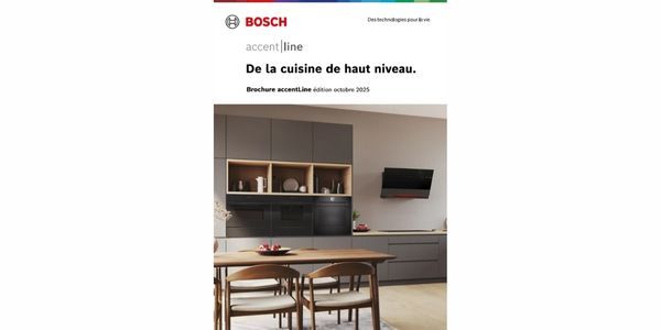 Brochure accent line - Edition octobre 2025