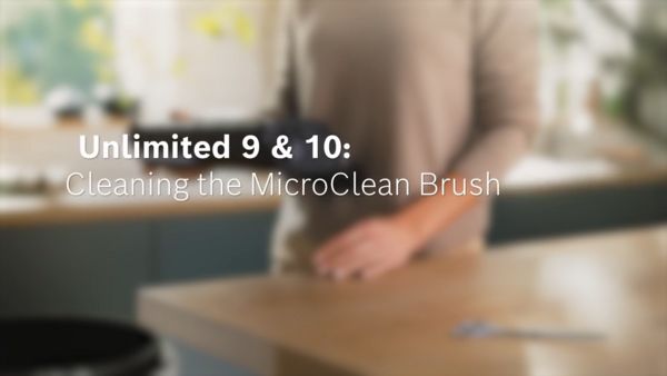 Clean the Microclean Brush