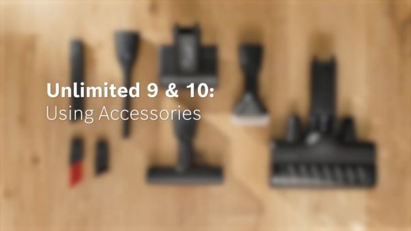 Unlimited 9 &10. Using accessories