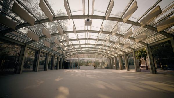 Image showing architectural installation space of the Gaggenau Presence experience at Villa Necchi Campiglio 2026