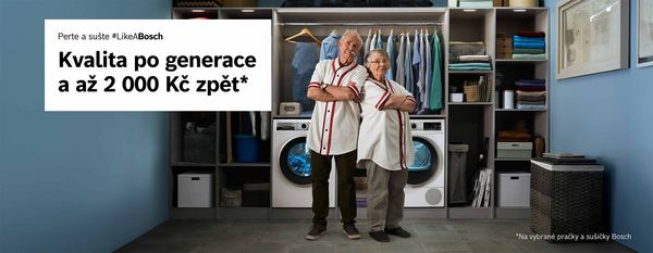 Z&iacute;skejte pen&iacute;ze zpět za n&aacute;kup vybran&yacute;ch spotřebičů Bosch!