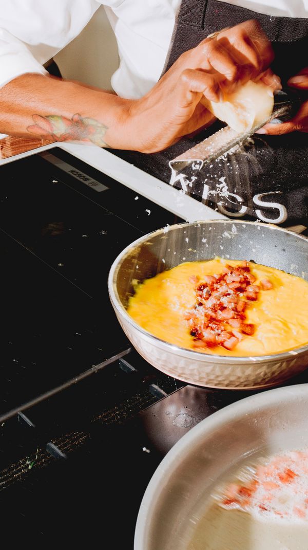 Carbonara Soft Scramble