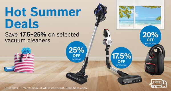Bosch Vacuum Promotion