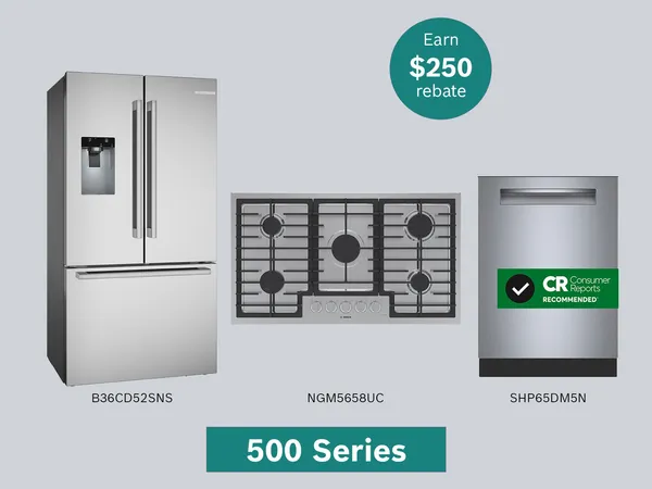 Bosch 500 Series Kitchen appliance package