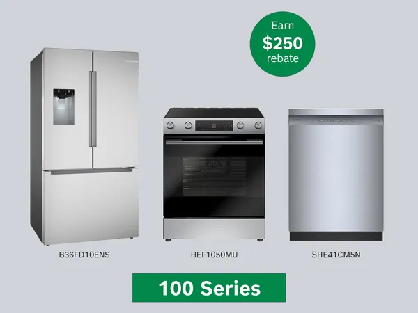 Bosch 100 Serie Kitchen appliance package
