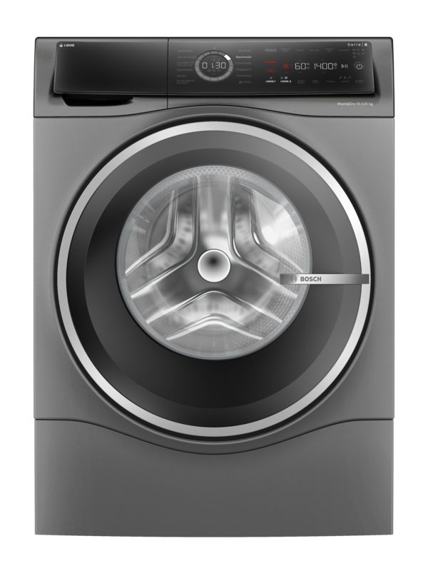 Bosch Serie 8 Waschtrockner WNC254AS0, Detailansicht.