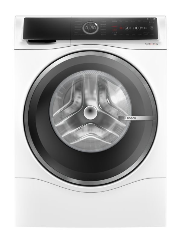Bosch Serie 8 Waschtrockner WNC244070, Detailansicht.