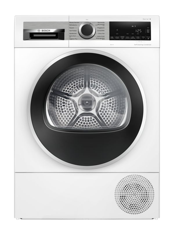 Bosch Serie 6 W&auml;rmepumpentrockner WQG235D00, Detailansicht.
