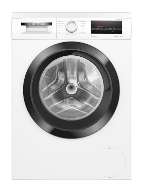 Bosch Serie 6 Waschmaschine WUU28T48, Detailansicht.