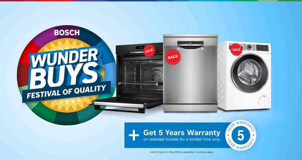 Bosch Wunderbuys deals festival of quality 