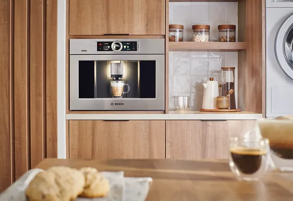 Bosch built-in coffee machine
