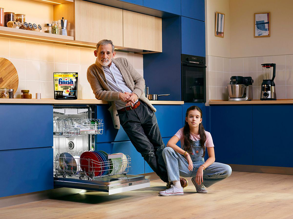 Bosch și Finish: mai puțina apa folosita, mai multe vase curate