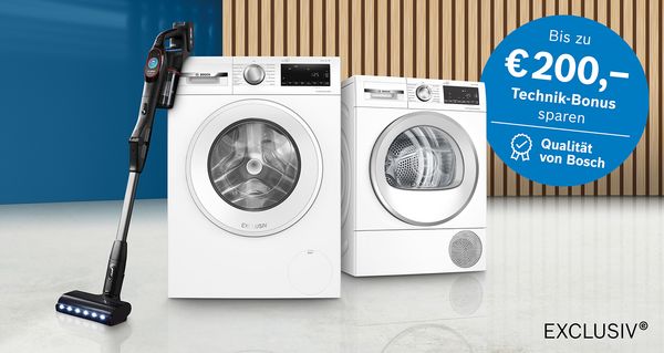 Cashback-Symbol in einer Bosch-K&uuml;che