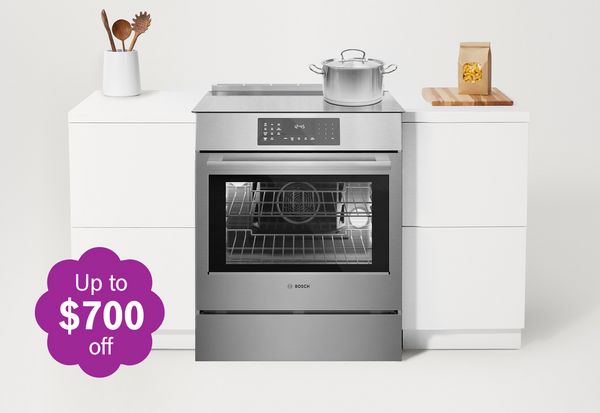 Stainless steel range 