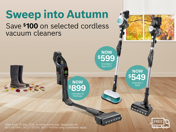 Bosch D2C Floor care promotion