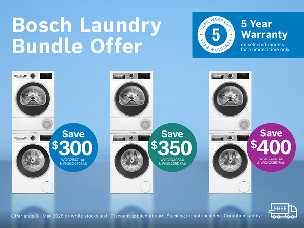 Bosch Australia Wunderbuys Promotion