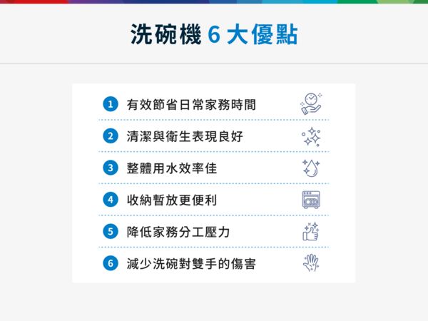 6 個洗碗機優點一次看