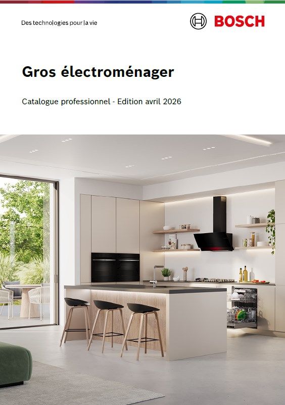 Catalogue &eacute;lectrom&eacute;nager Bosch