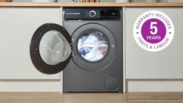 5 year warranty on selected models