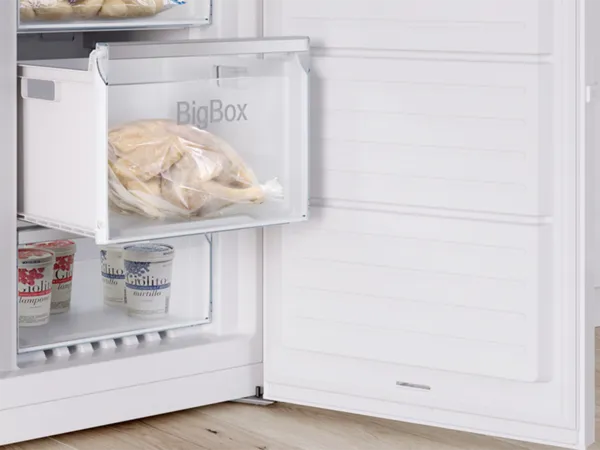 Окремовстановлювана вертикальна морозильна камера