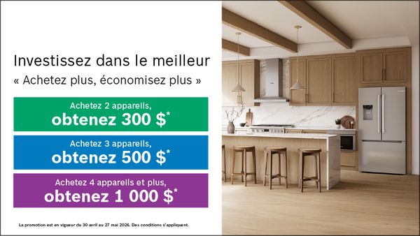 Achetez plus, &eacute;conomisez plus
