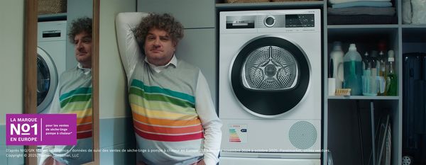 s&eacute;chage efficace avec les s&egrave;che-linge &agrave; pompe &agrave; chaleur appartenant &agrave; la meilleure classe &eacute;nerg&eacute;tique&nbsp;: A+++ et A++ 