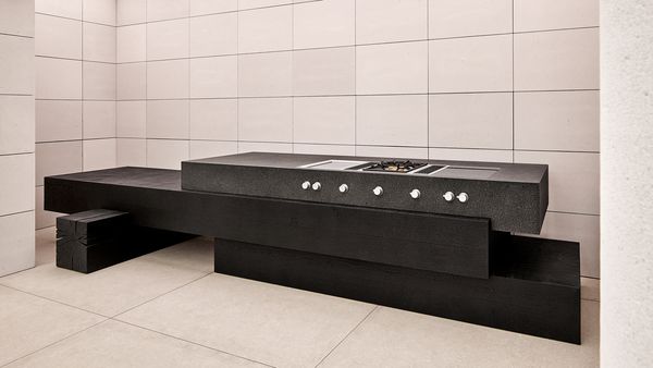 Image showing architectural installation space of the Gaggenau Presence experience at Villa Necchi Campiglio 2026