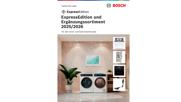 Der Titel der ExpressEdition Erg&auml;nzungssortiment f&uuml;r den Gro&szlig;- und Elektrofachhandel.