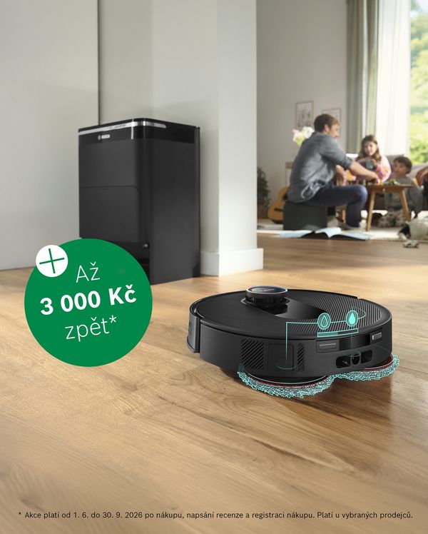 Z&iacute;skejte pen&iacute;ze zpět za n&aacute;kup vybran&yacute;ch spotřebičů Bosch!