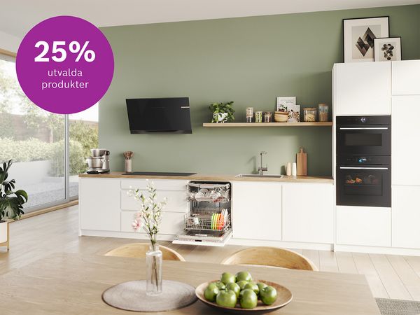 Kampanj Bosch 25% p&aring; utvalda produkter till k&ouml;ket