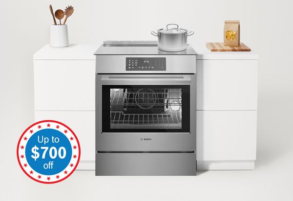 Stainless steel range 