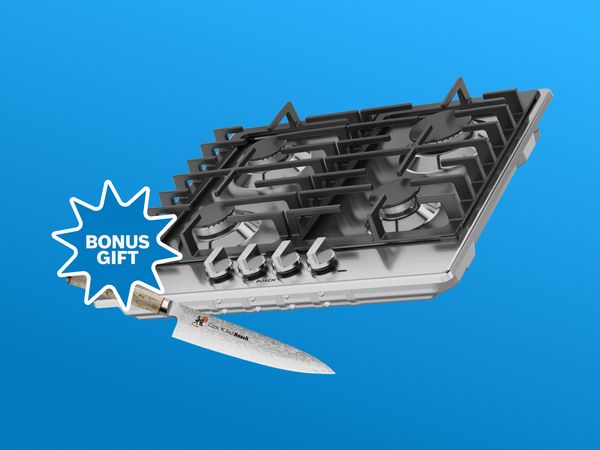 Bosch gas cooktop and Zwiling Knife