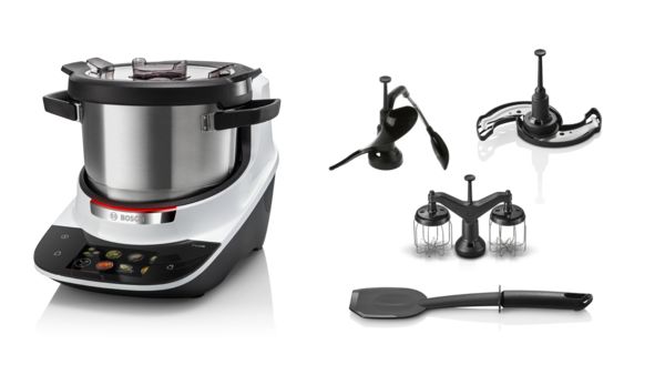 Das Cookit Basic Set: Deine K&uuml;chenmaschine mit dem wichtigsten Zubeh&ouml;r f&uuml;r einen perfekten Start in neue Kochabenteuer.