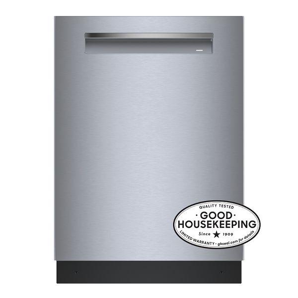 Bosch stainless steel dishwasher with good housekeeping seal