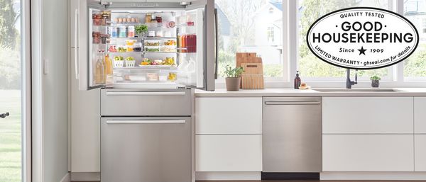 bosch fridge and dishwasher with good housekeeping seal