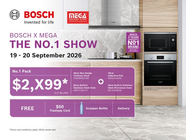 Bosch x Mega The No.1 Show
