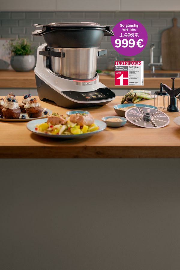 Die beste Küchenmaschine, die kocht!
