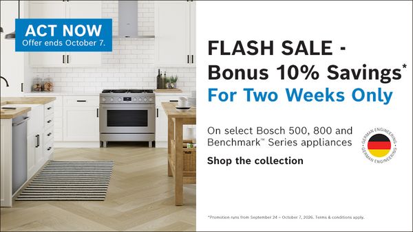 Bosch Flash Sale