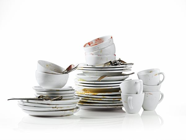 Как удалить сложные загрязнения с посуды | BOSCH