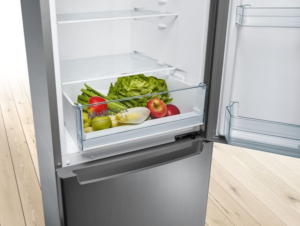 Refrigerator BOSCH 329 liter Combi 2 Doors Silver Model KGN36NL30U