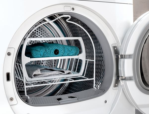 Interior of a Bosch tumble dryer