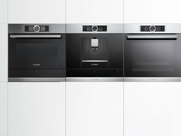 What should I look out for when connecting up a compact oven?